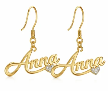 Custom Name Earrings