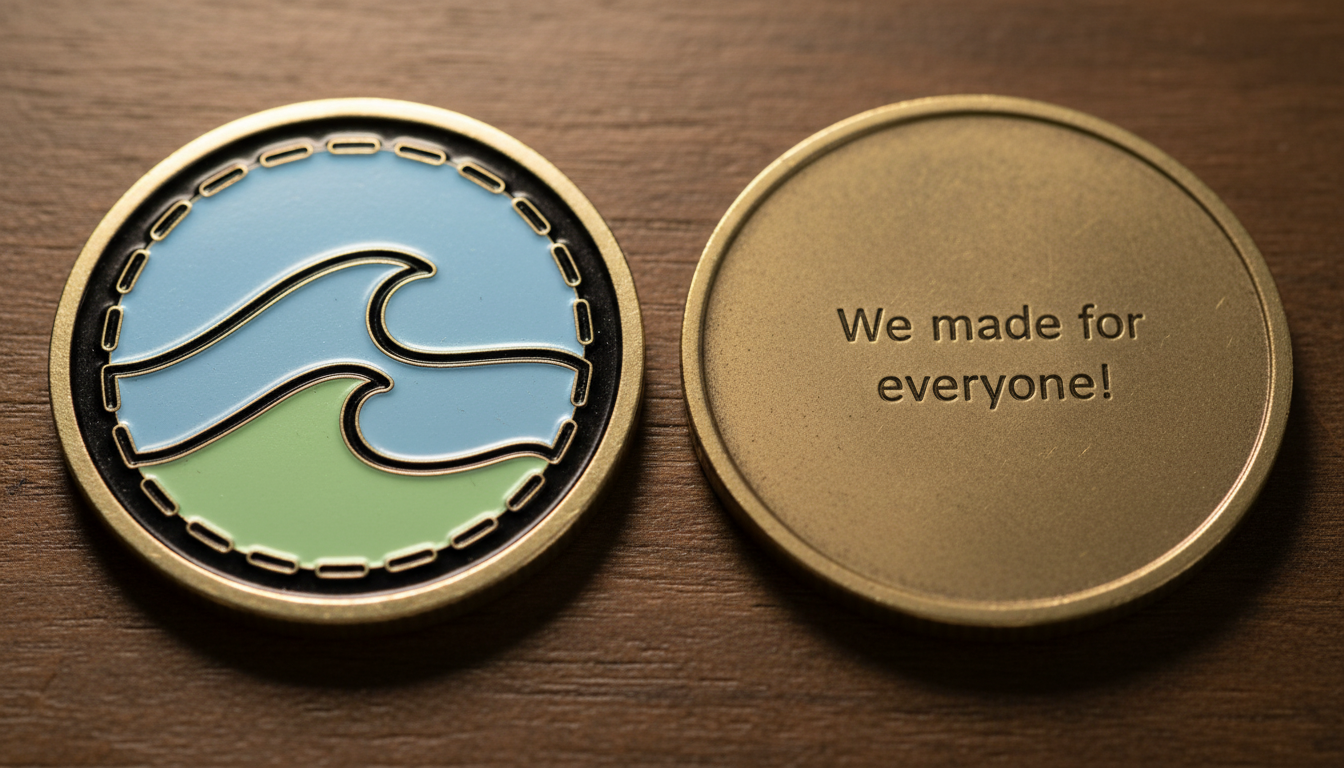 Custom challenge coin